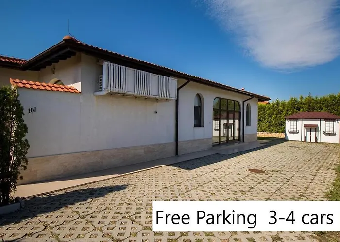 Private First Line With Sea View In Blacksearama Golf A Location Privacy Pool *