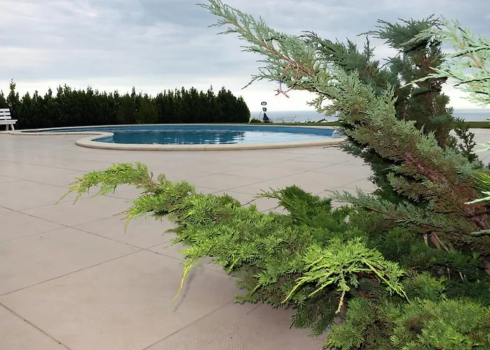 Private First Line With Sea View In Blacksearama Golf A Location Privacy Pool Willa