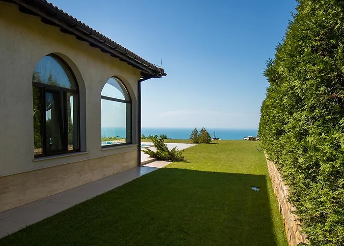 Private First Line With Sea View In Blacksearama Golf A Location Privacy Pool Willa