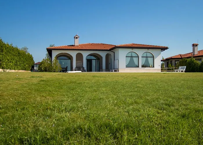 Private First Line With Sea View In Blacksearama Golf A Location Privacy Pool Willa *