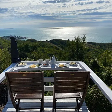 Private First Line With Sea View In Blacksearama Golf A Location Privacy Pool 빌라 *