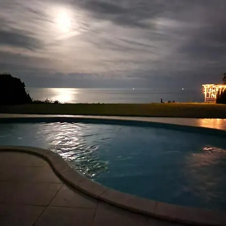 빌라 Private First Line With Sea View In Blacksearama Golf A Location Privacy Pool