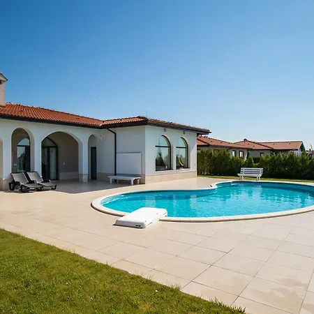 Private First Line With Sea View In Blacksearama Golf A Location Privacy Pool Villa Balcsik