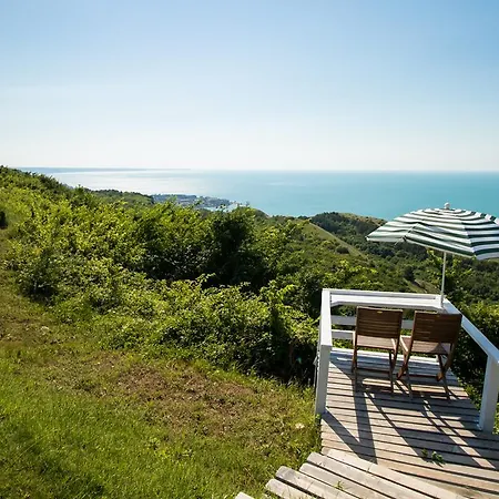 빌라 Private First Line With Sea View In Blacksearama Golf A Location Privacy Pool *
