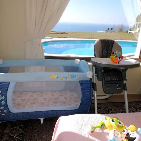 빌라 Private First Line With Sea View In Blacksearama Golf A Location Privacy Pool 발치크